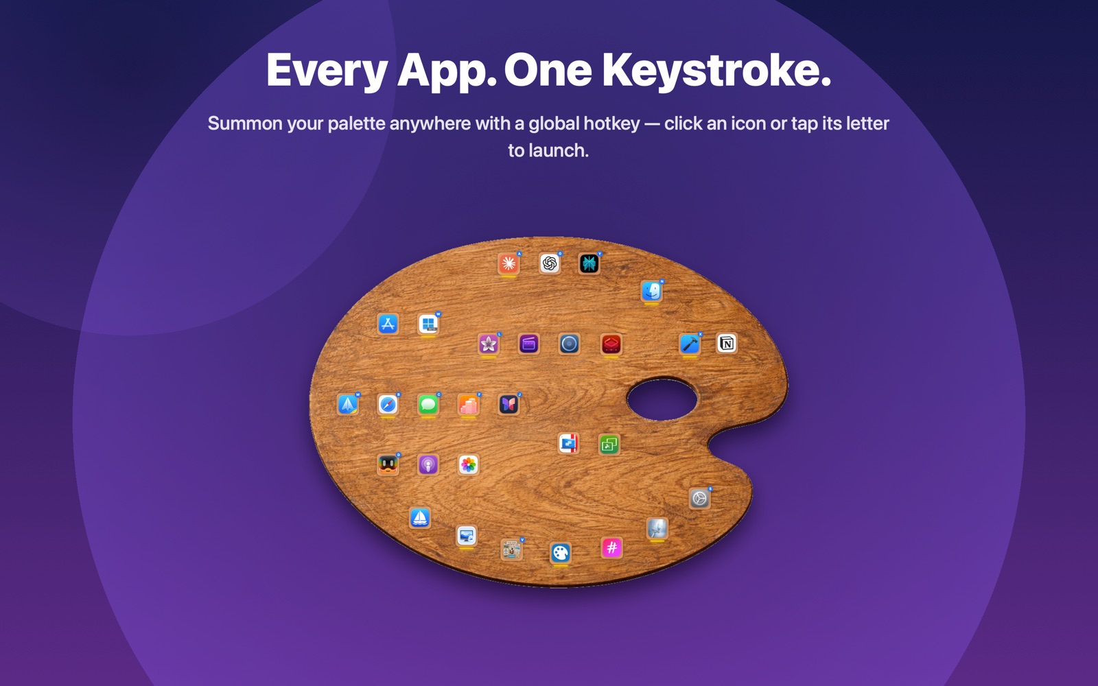 App Palette screenshot