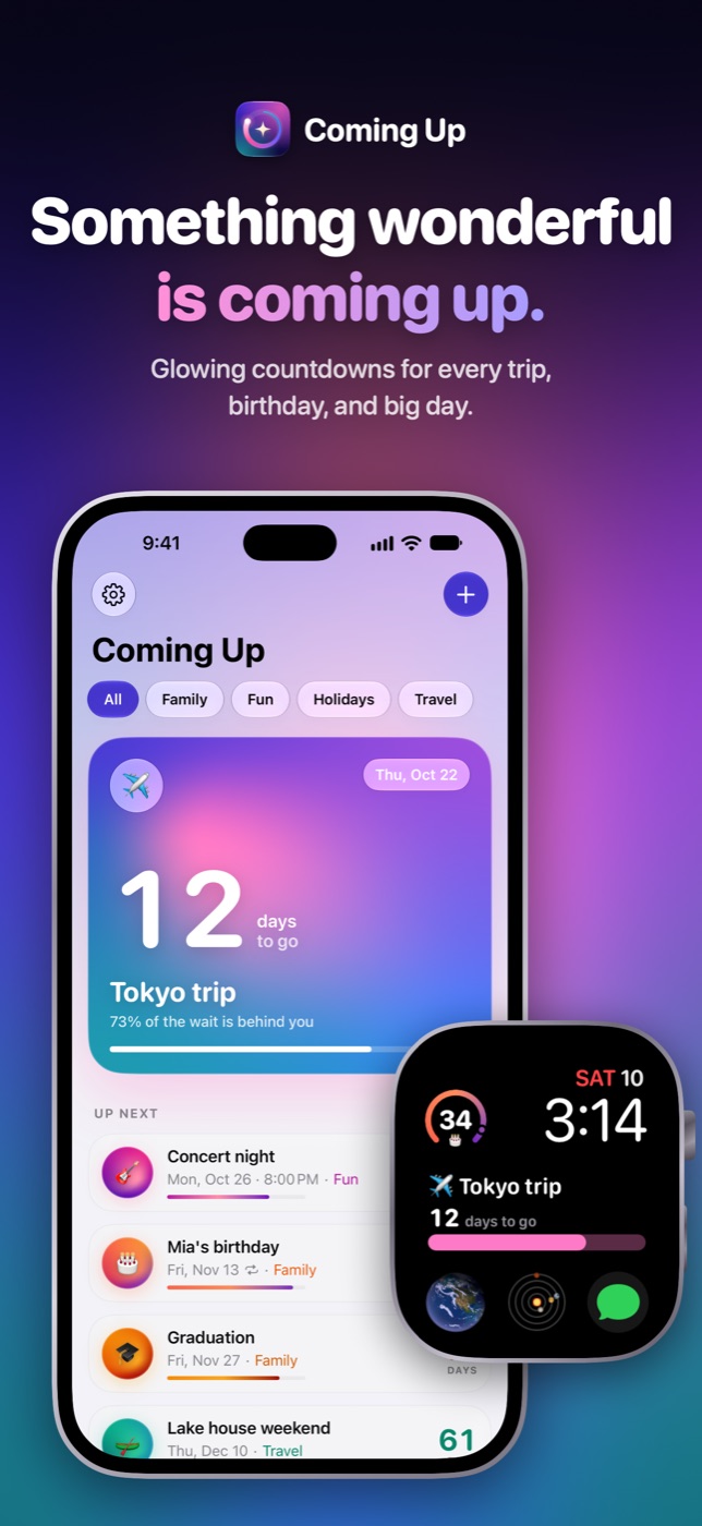 Coming Up on iPhone